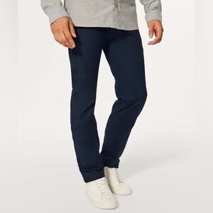 LULULEMON Navy Commission Pants Classic Qwick Chino Size 28